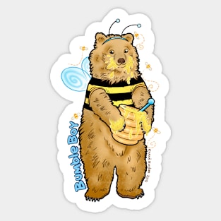 Bumble Boy Sticker